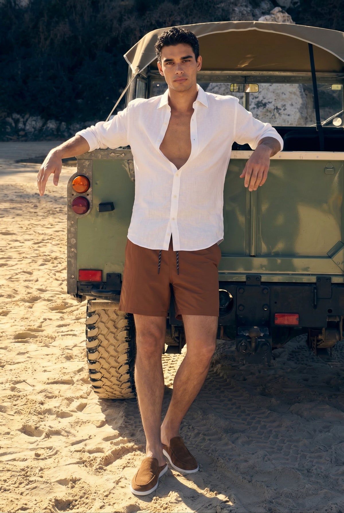 Tan Yacht Mule