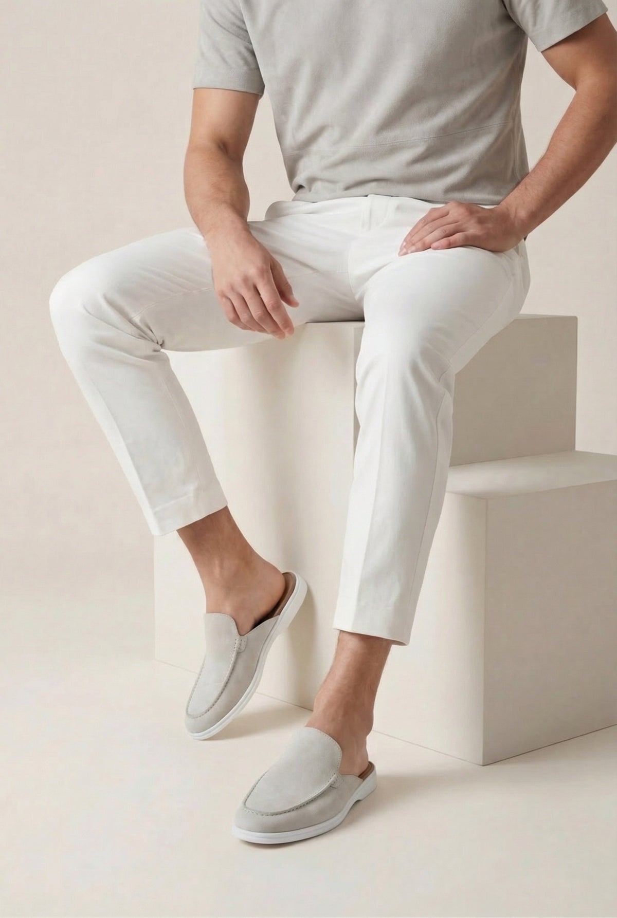 White Yacht Mule