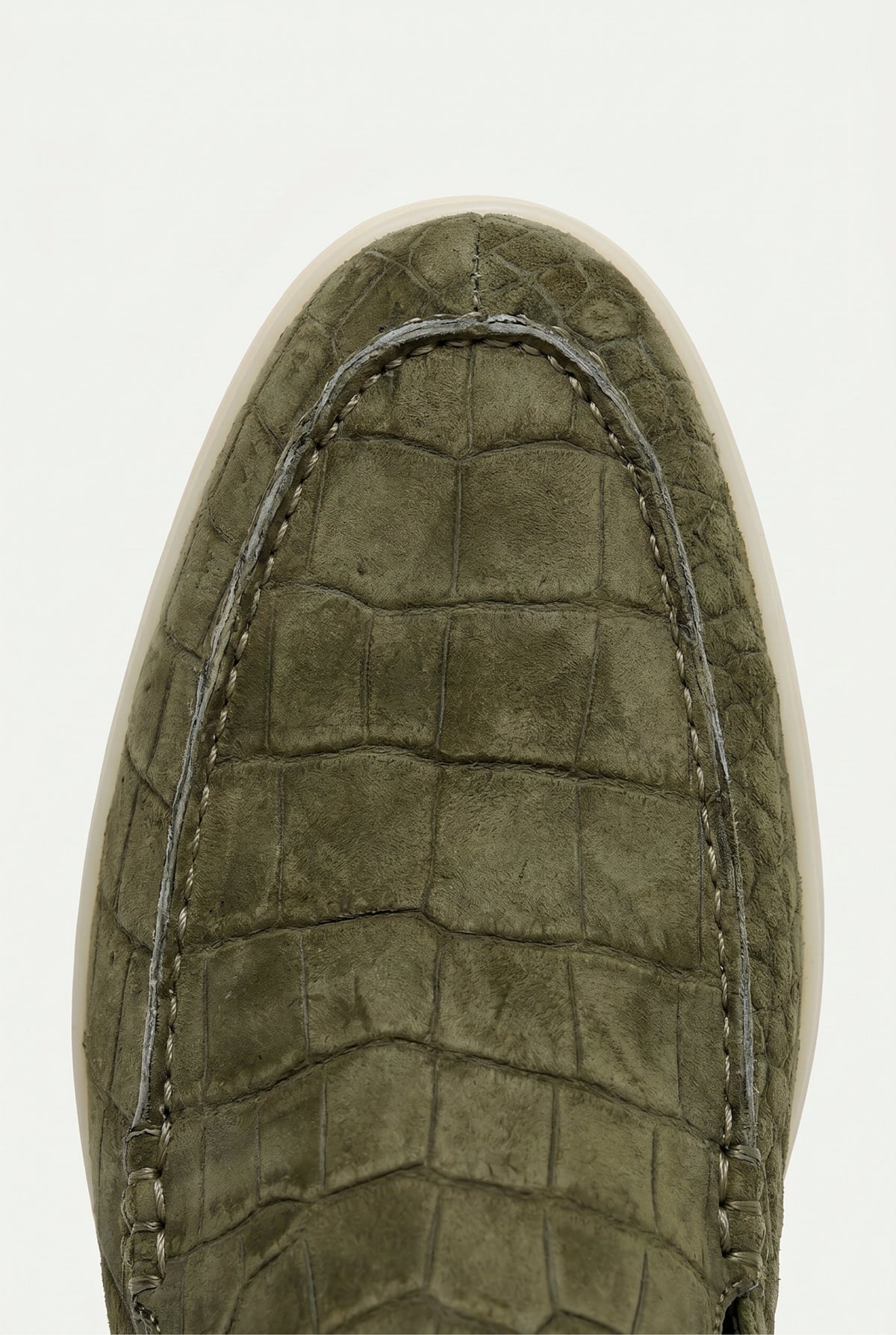 Olive Crocodile Yacht Mule