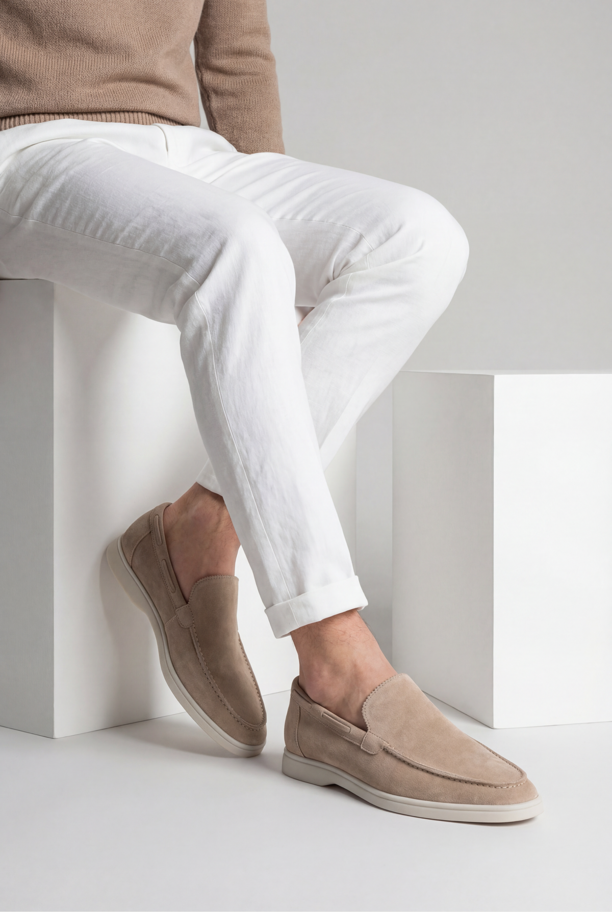 Beige Yacht Loafer
