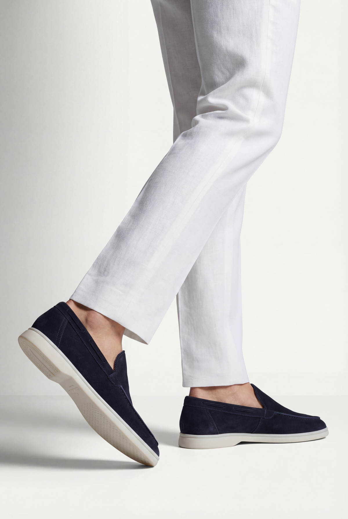 Navy Yacht Loafer