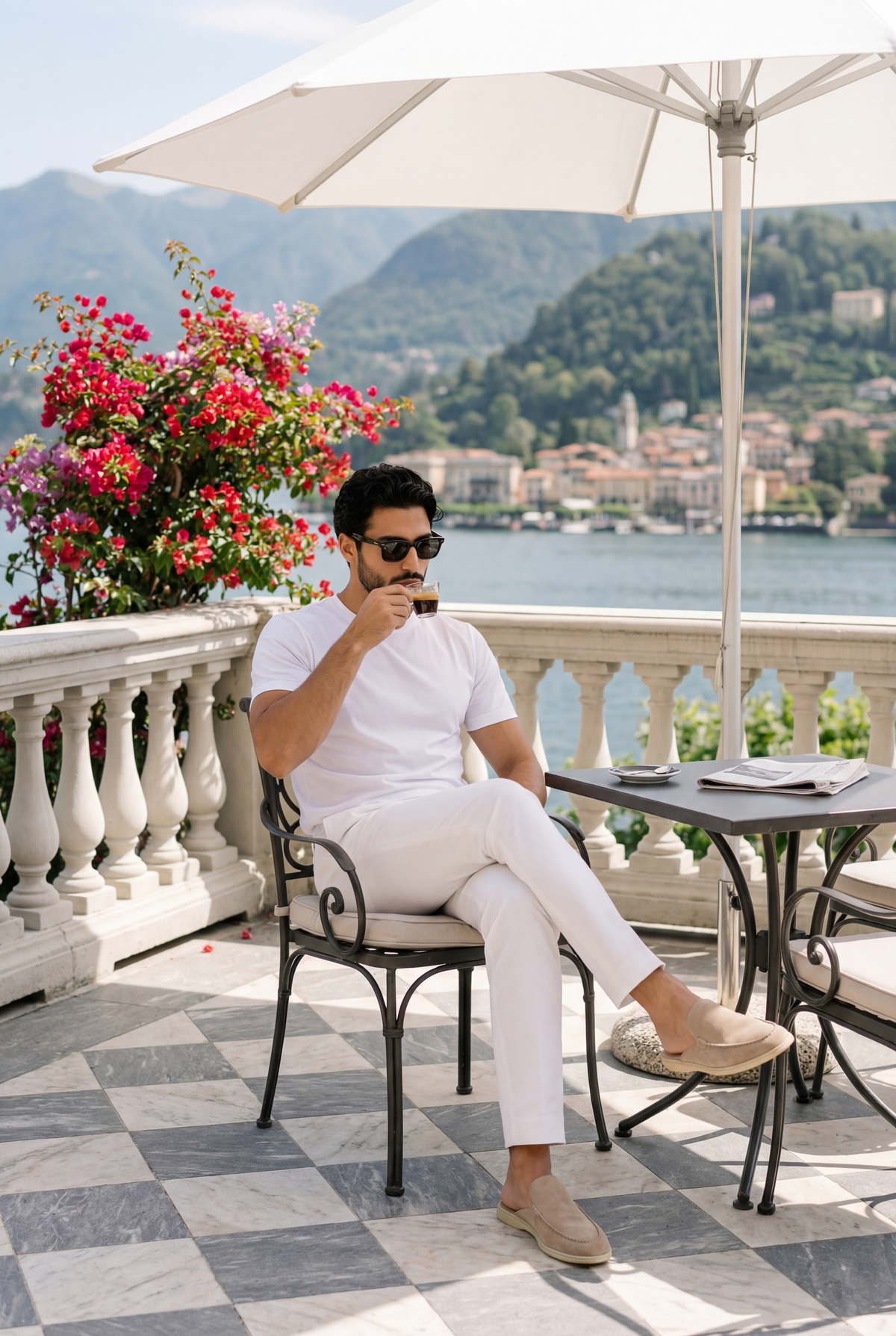 Grey Yacht Mule