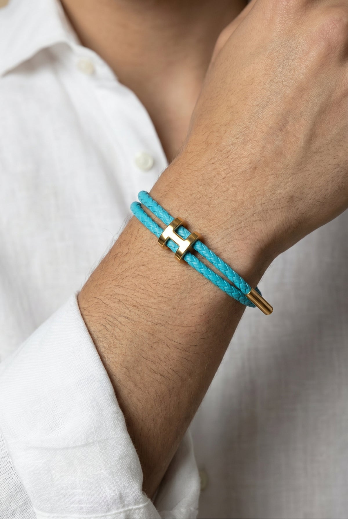 Fermó Gold Bracelet Turquoise/Gold