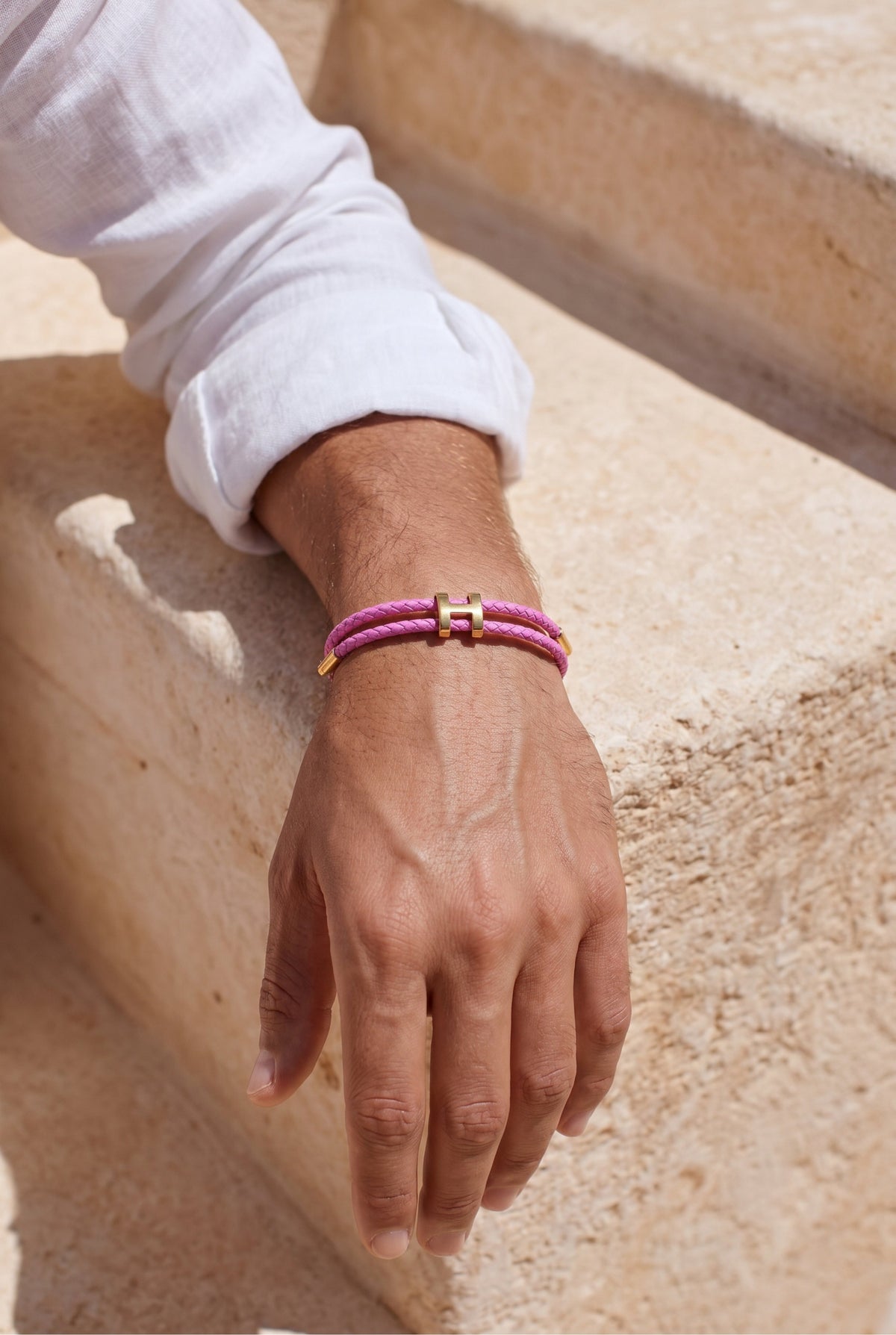 Fermó Gold Bracelet Purple/Gold