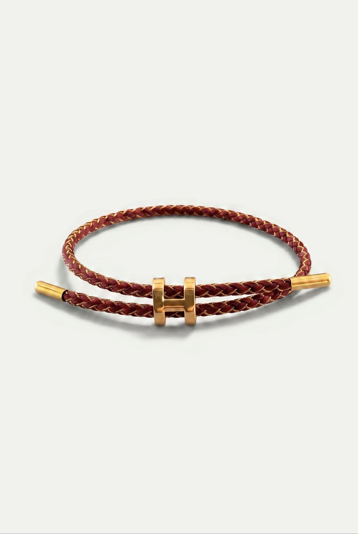 Fermó Gold Bracelet Burgundy/Gold