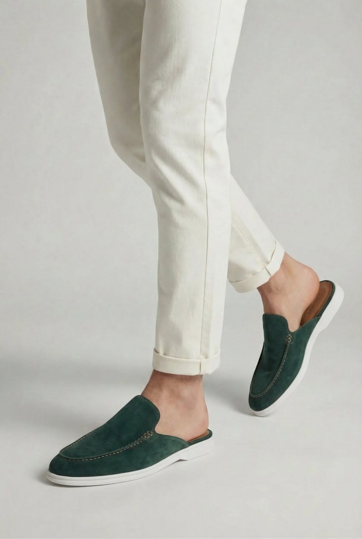 Forest Green Yacht Mule