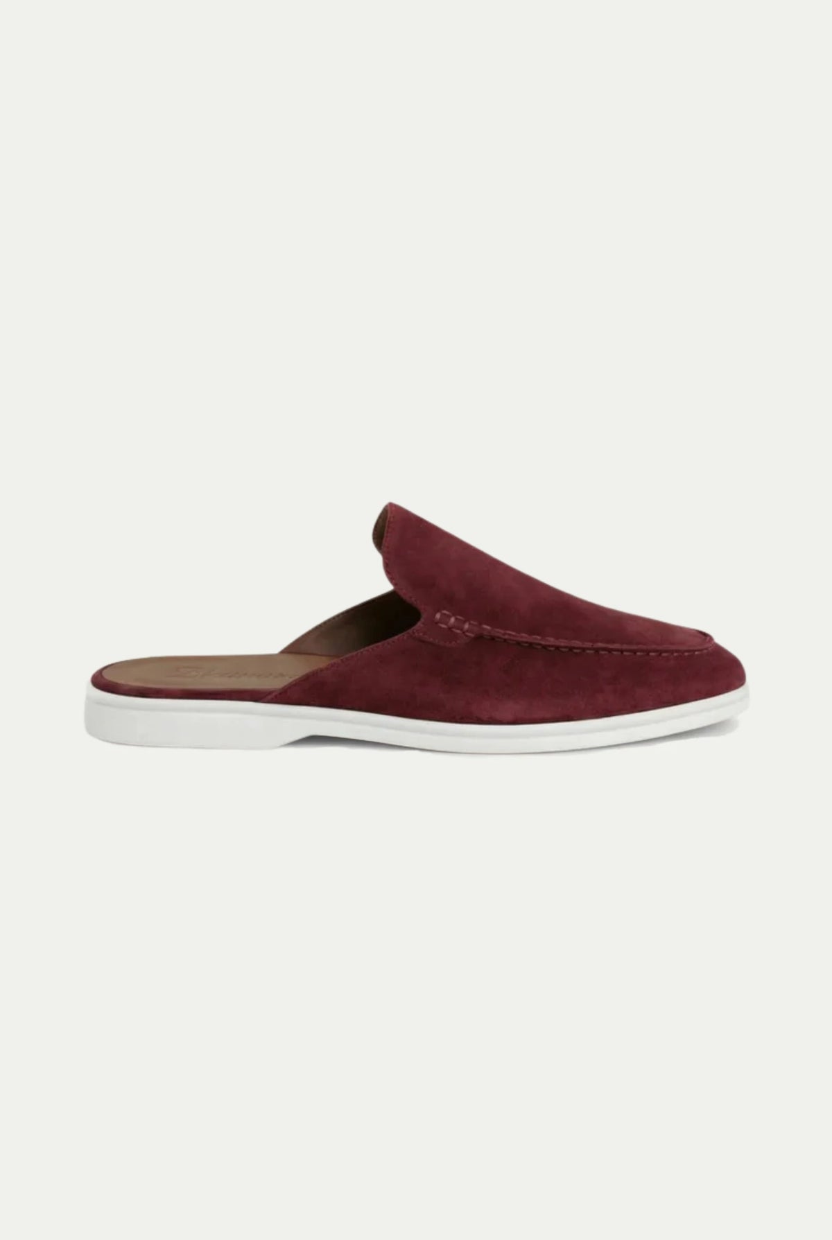 Burgundy Yacht Mule