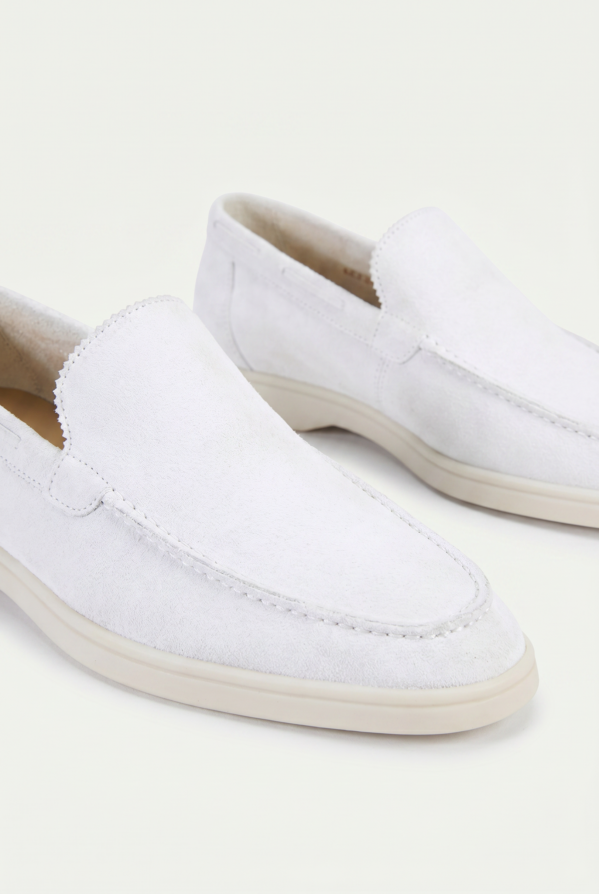 White Yacht Loafer