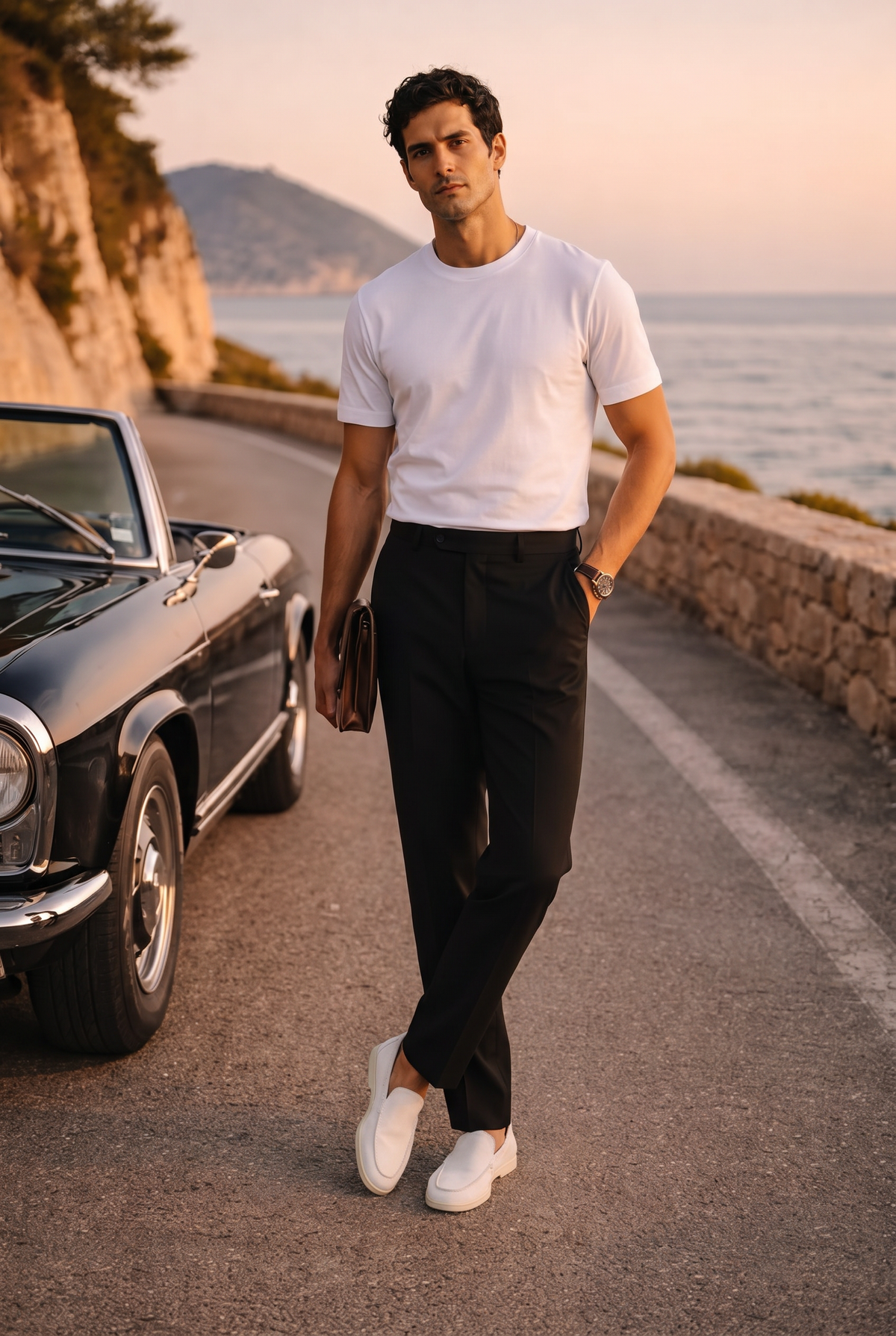 White Yacht Loafer