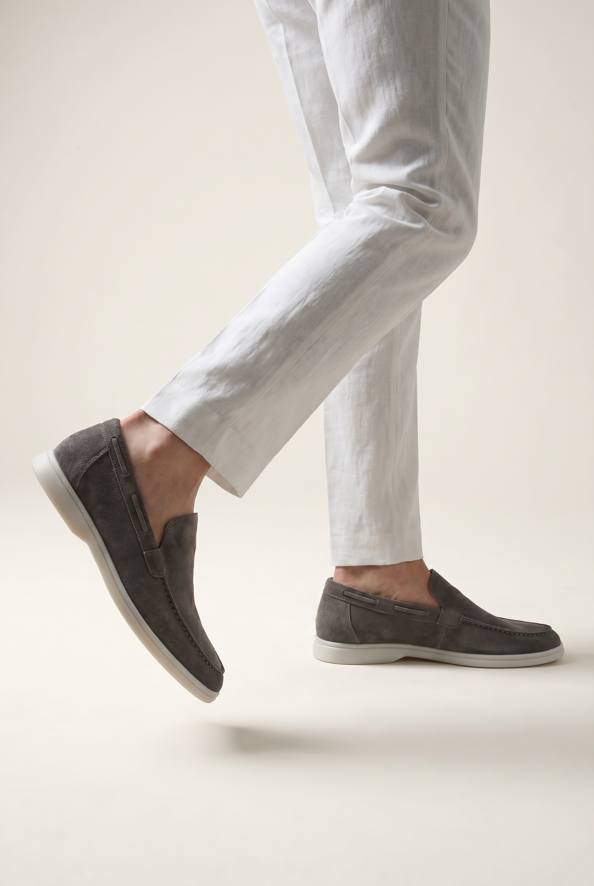 Grey Yacht Loafer