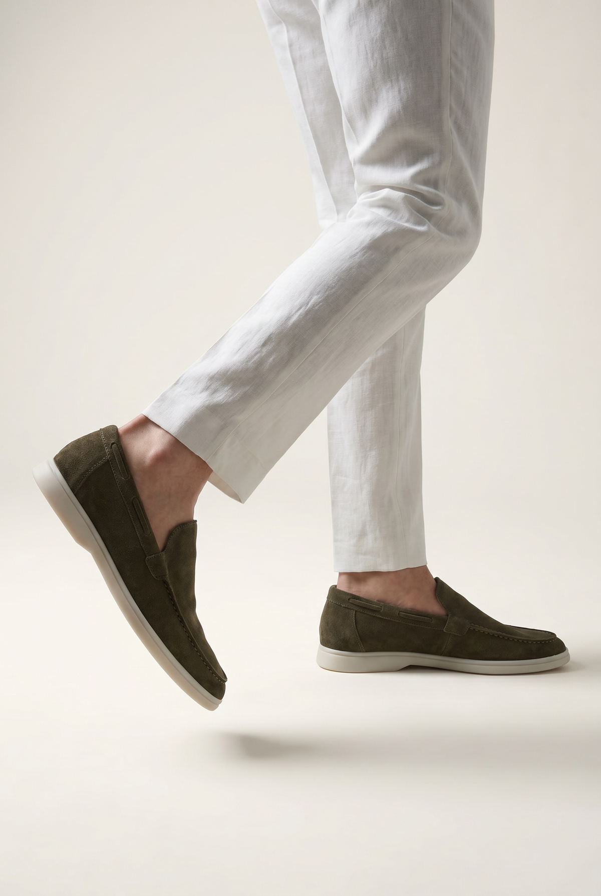 Olive yacht Loafer