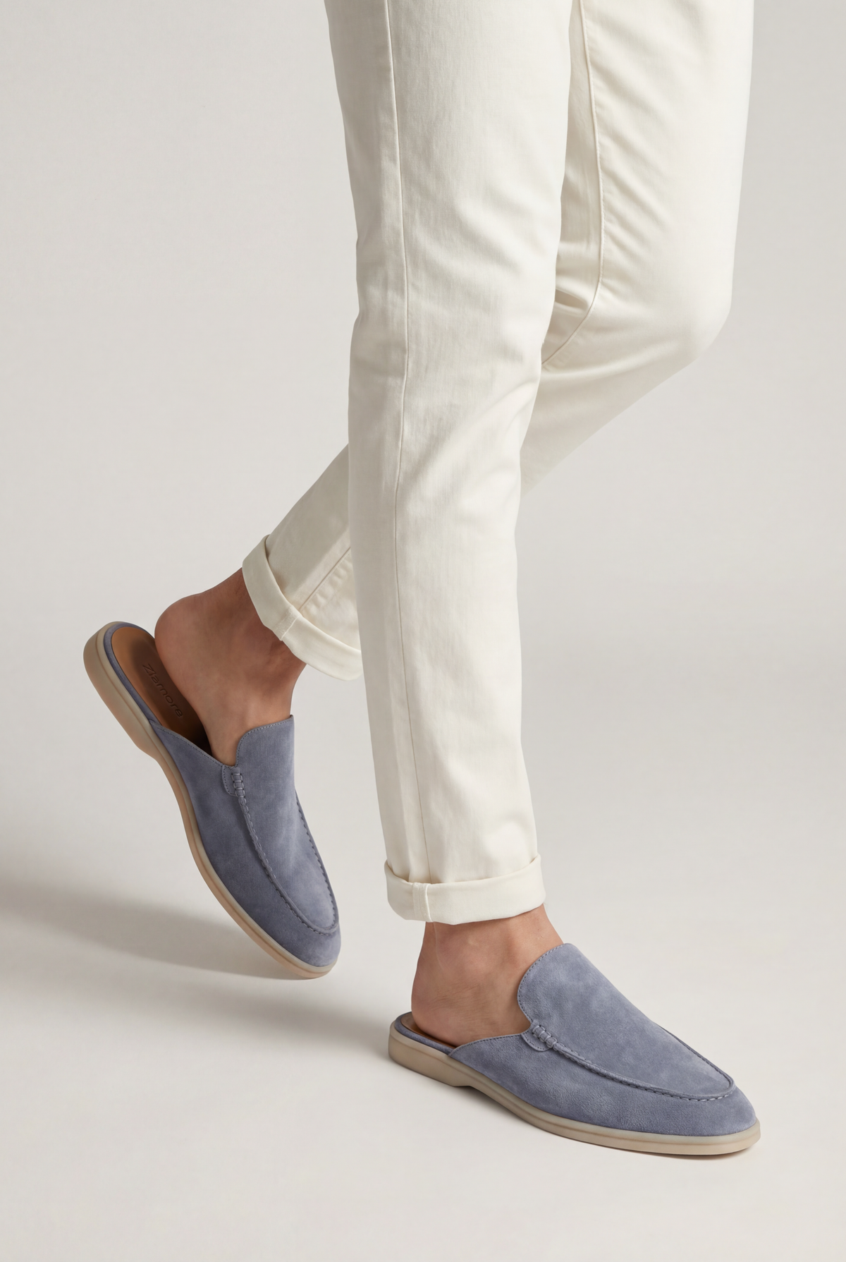 Baby Blue Yacht Mule