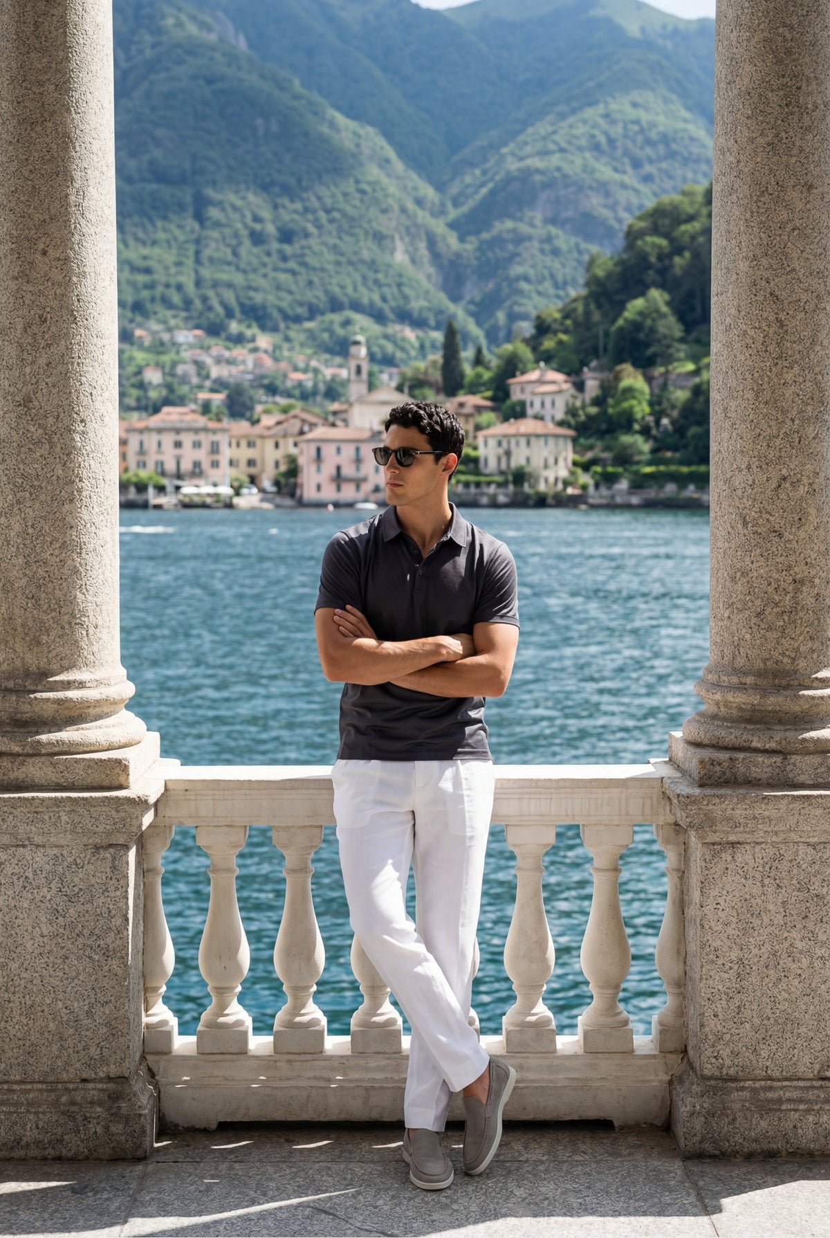 Portofino Polo Grey