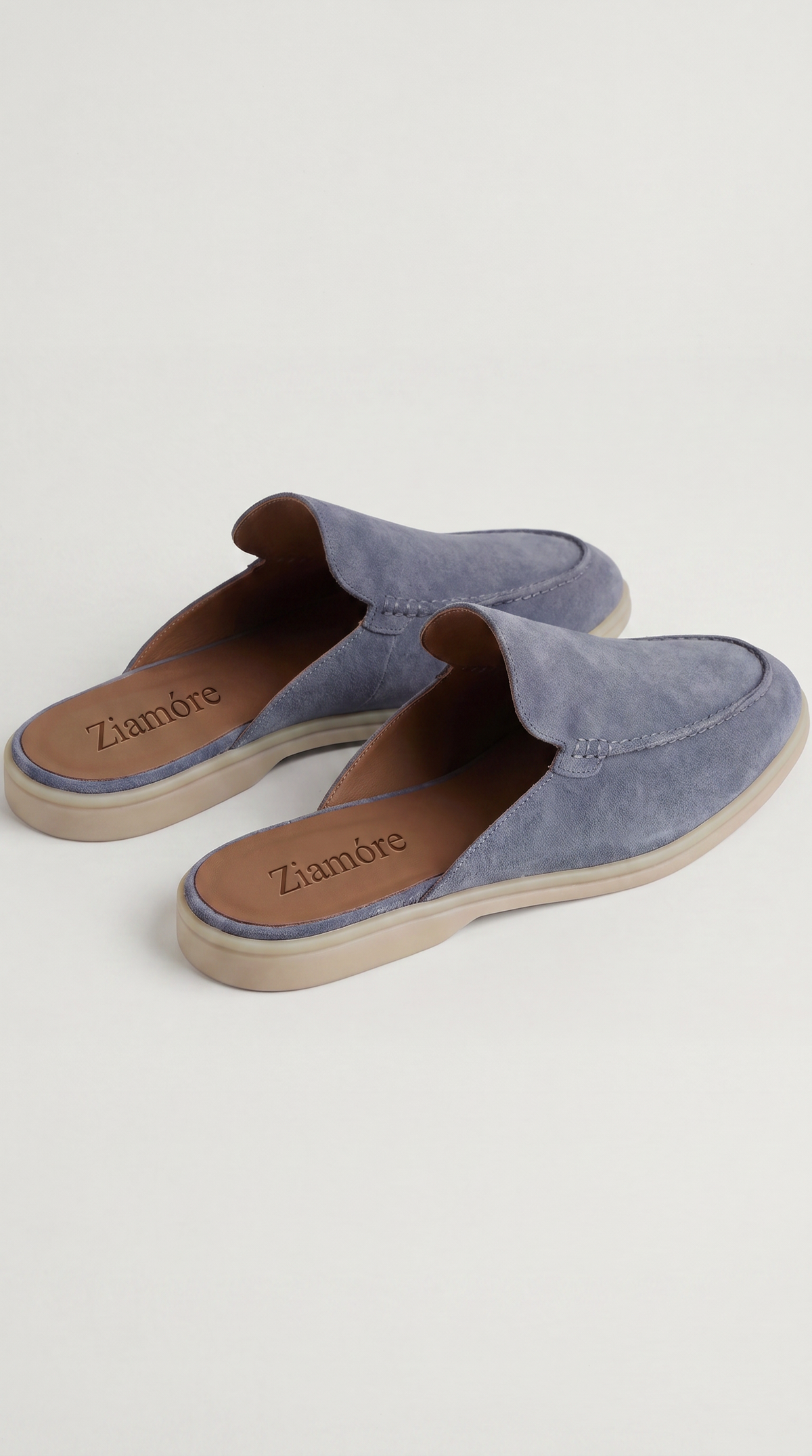 Baby Blue Yacht Mule