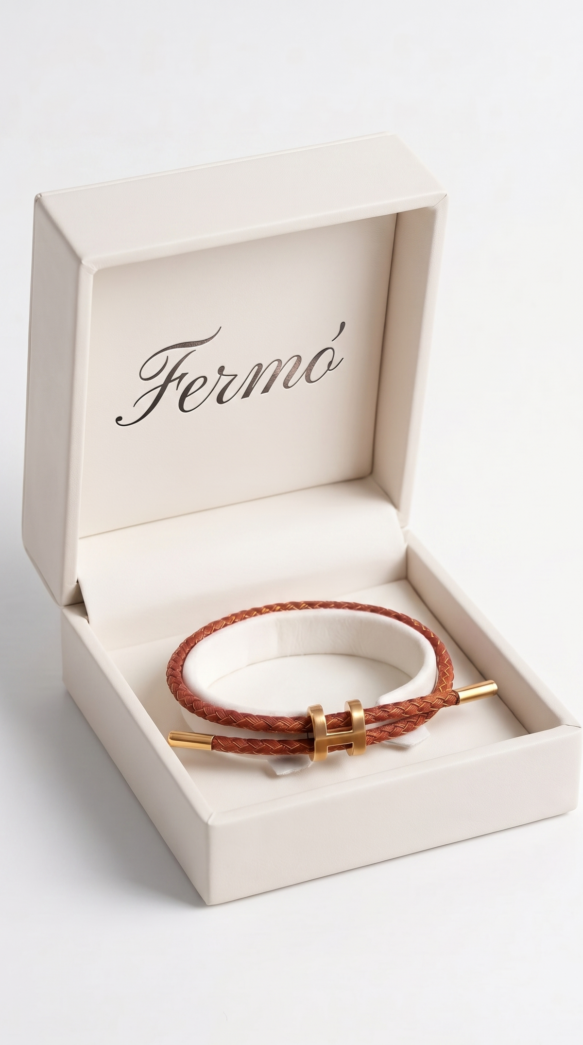Fermó Gold Bracelet Burgundy/Gold